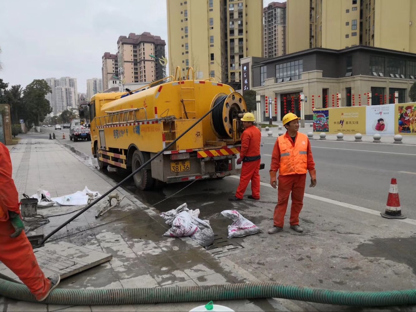 惠民排污管道清淤-管道清洗